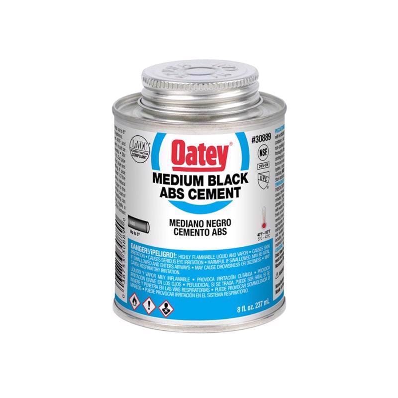 Oatey 30889 Black Cement For ABS 8 oz