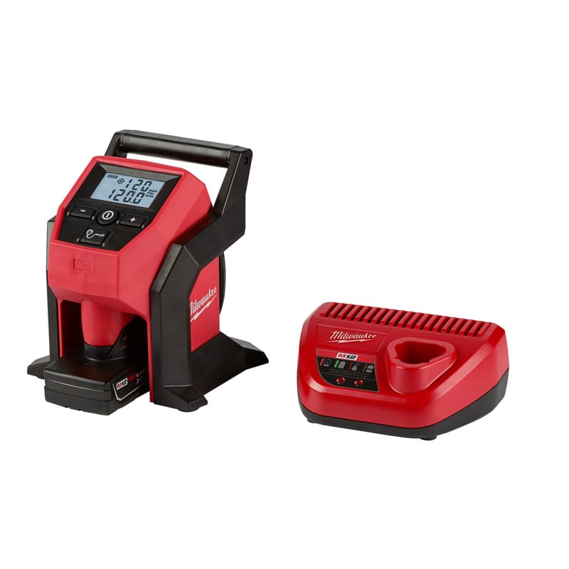 Milwaukee 2475-21XC M12 12 V 120 psi Tire Inflator