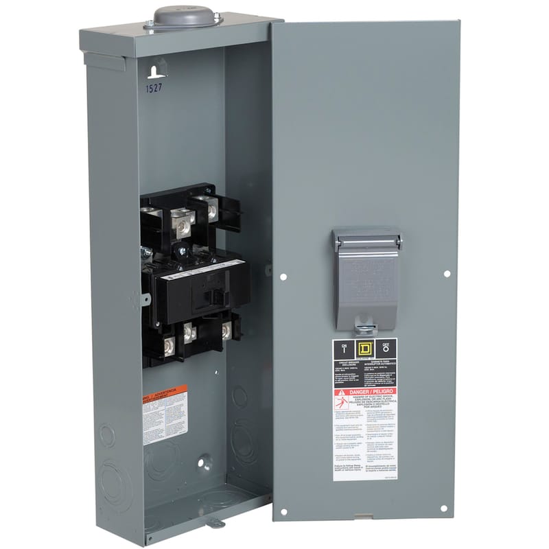 Square D QOM2E2200NRB QO 200 amps Plug In 2-Pole Circuit Breaker