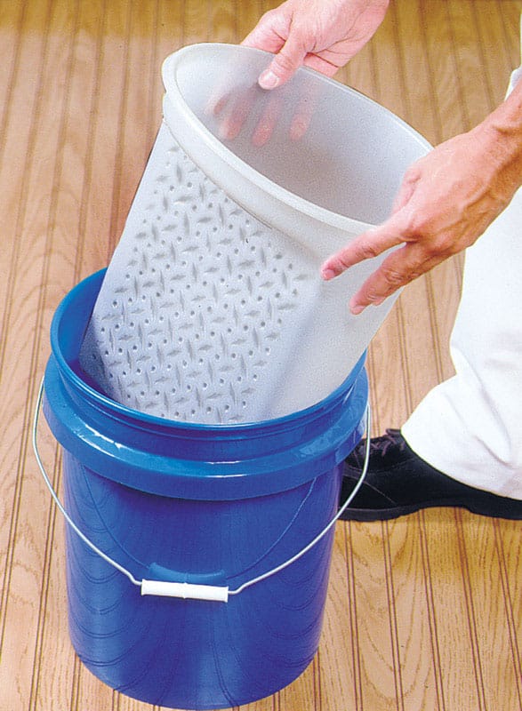 Encore 500433 White 5 gal Paint Pail Liner with Roller Grid