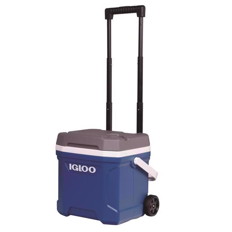 Igloo 34825 Blue/Gray 16 qt Roller Cooler