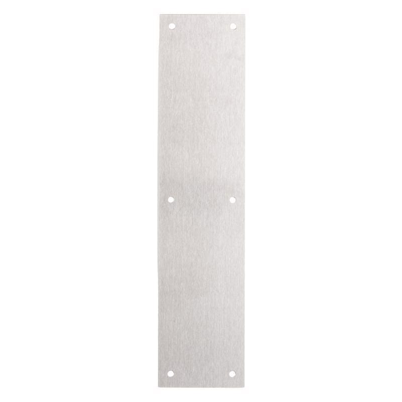 Brinks BC41005 Commercial 15 in. L Stainless Steel Push Plate