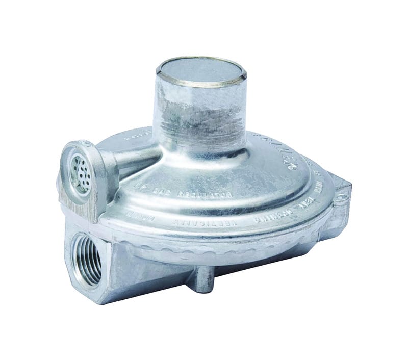 B&K 112-501 1/4 in. D X 3/8 in. D Steel Low Pressure Regulator