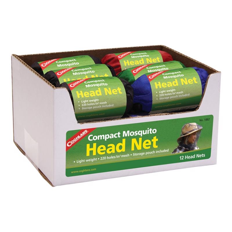 Coghlan'S 1882 Black Mosquito Head Net 43.3 in. H X 19.7 in. W X 7.9 in. L 1 pk