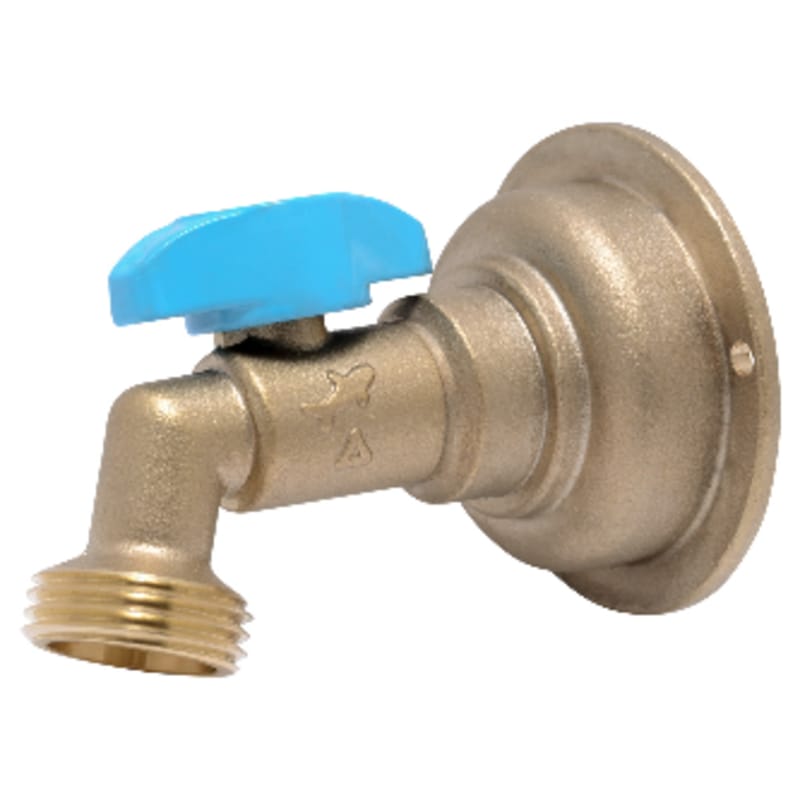 Sharkbite 24621LF 3/4 in. MHT X 3/4 in. MHT Brass Hose Bibb