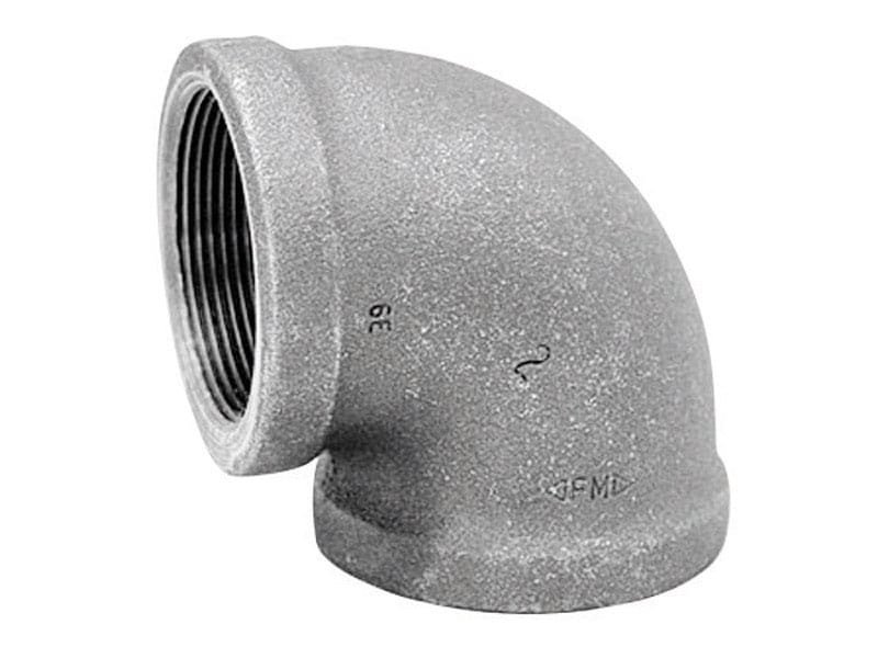 Anvil 8700124103 3/8 in. FPT X 3/8 in. D FPT Galvanized Malleable Iron Elbow