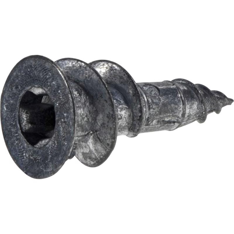 Hillman 376649 1/2 in. D X 1.5 in. L Steel Ribbed Head Drywall Anchors 100 pk