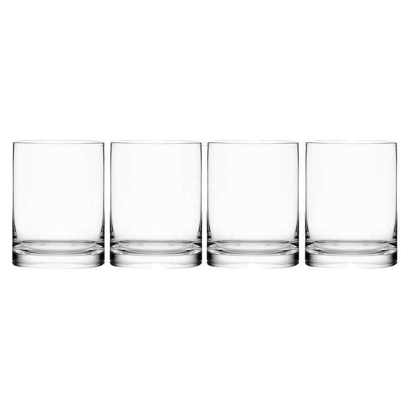 Lifetime Brands 5316258 Mikasa 17 oz Clear Glass Lana Drinking Glass Set