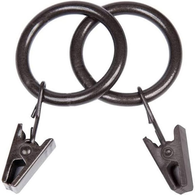 Kenney KN75003 Brown Modern/Contemporary Clip Ring 3/4 in. L