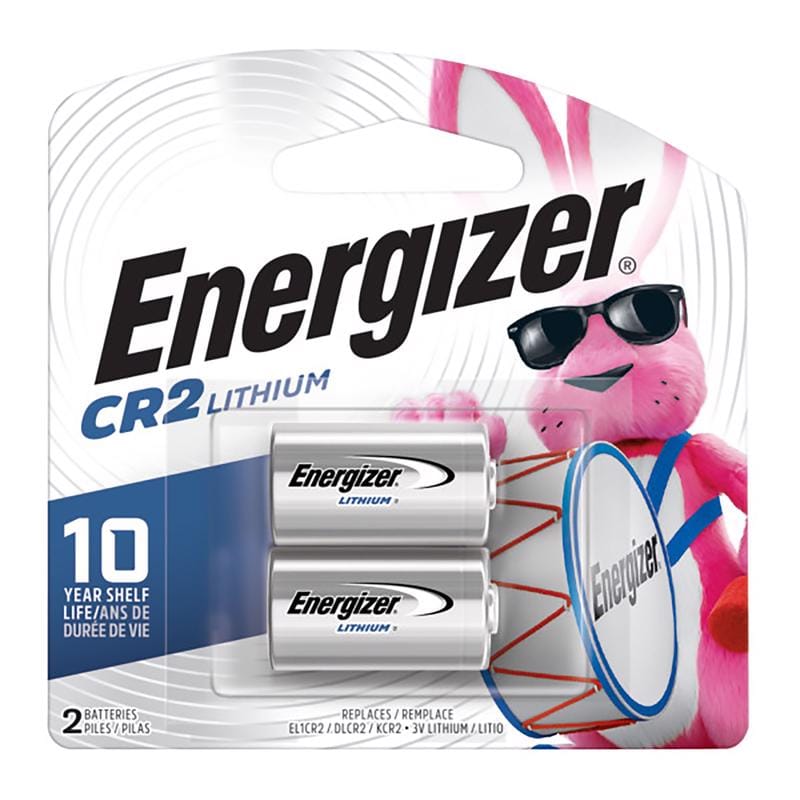 Energizer EL1CR2BP2 Lithium CR2 3 V Camera Battery 2 pk
