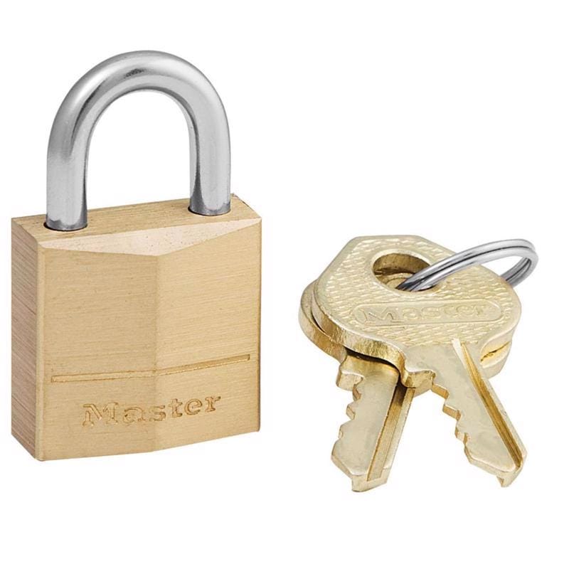 Master Lock 120D Padlock 3/4" Brass