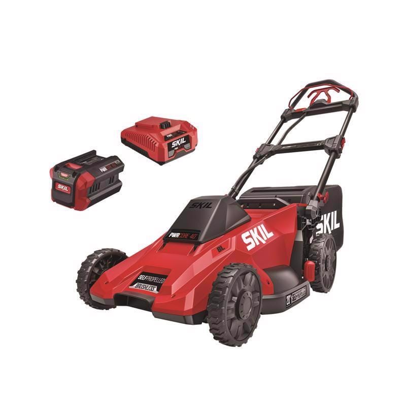 Skil SM4910C-11 PWR CORE 40 SM4910C-11 20 in. 40 V Battery Self-Propelled Lawn Mower Kit (Battery & Charger)