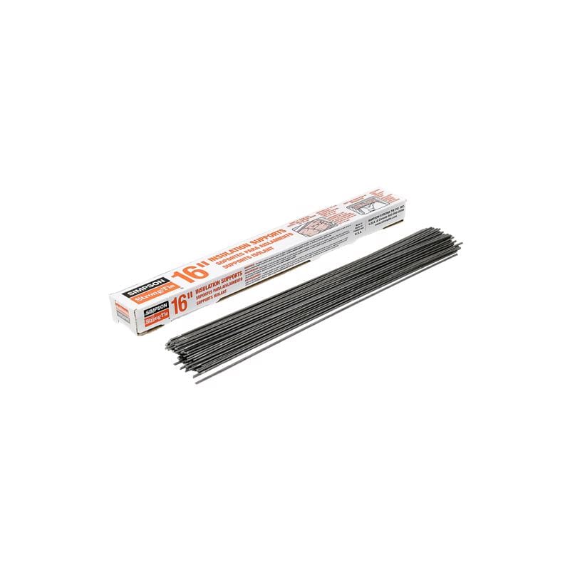 Simpson Strong-Tie IS16-R 15.5 in. H X 0.08 in. W 14 Ga. Steel Insulation Support
