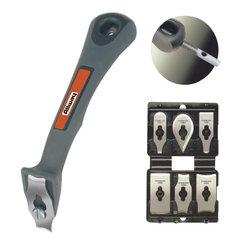 Allway CS6 1 in. W Stainless Steel Contour Scraper Kit