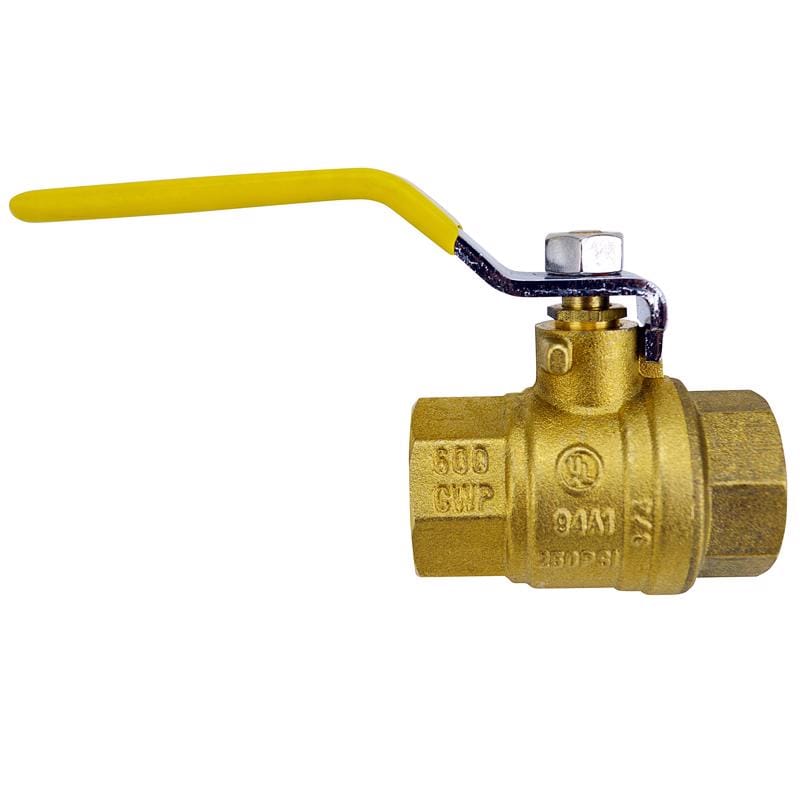 TMG 94A10401TMG 3/4 in. Brass FNPT Ball Valve Full Port Lever For Non-Potable Water