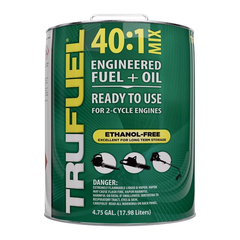 Trufuel 301164210016 Ethanol-Free 2-Cycle 40:1 Engineered Fuel and Oil 4.75 gal