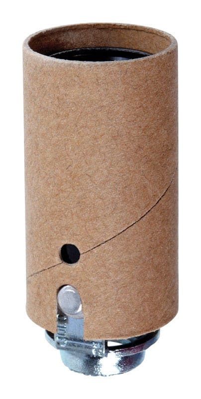 Jandorf 60474 Phenolic Candelabra Base Socket w/Paper Lining 1 pk