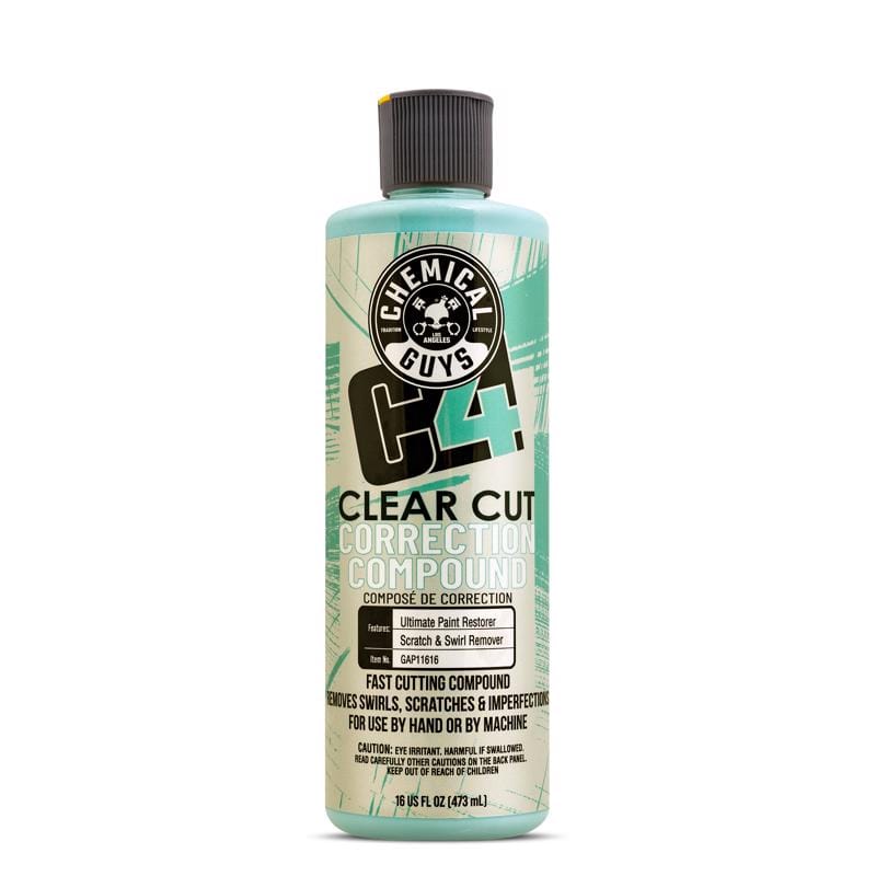 Chemical Guys GAP11616 C4 Clear Cut Auto Polish/Wax 16 fl. oz.