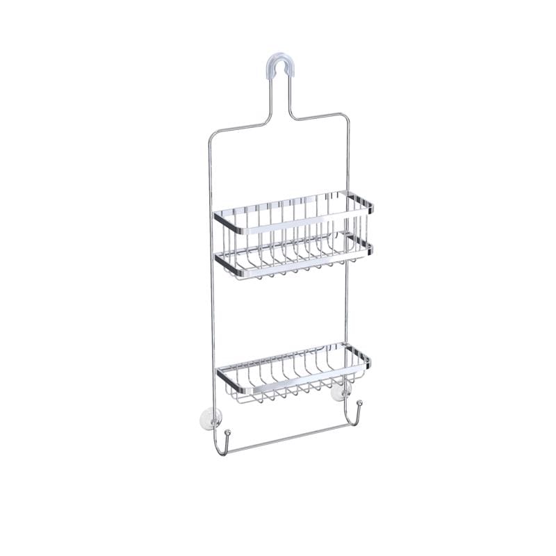 Better Living 13214 Astra 25.5 in. H X 5 in. W X 10.98 in. L Chrome Silver Shower Caddy