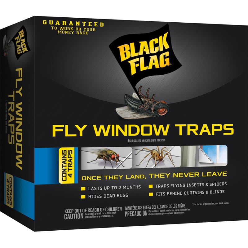 Black Flag HG-11017 Fly Window Trap 4 pk
