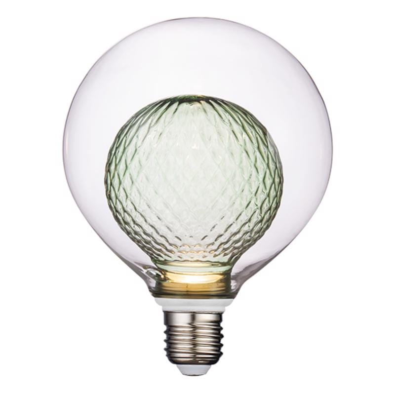 Globe Electric 16000253 G40 E26 (Medium) LED Bulb Soft White 3 Watt Equivalence 1 pk