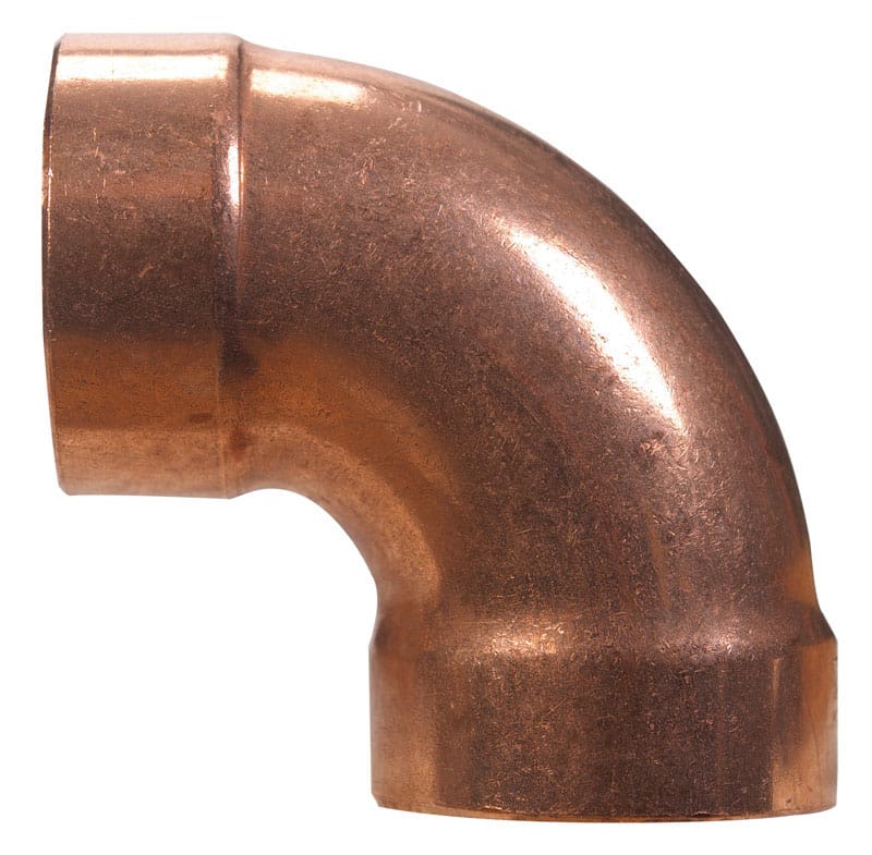 Nibco W00305T 1-1/2 in. Sweat X 1-1/2 in. D Sweat Copper 90 Degree Elbow 1 pk