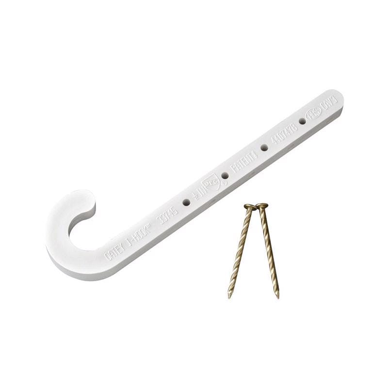 Oatey 33764 1/2 in. to 4 in. in. 4 ft. White ABS CTS J-Hook