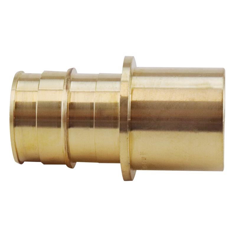 Apollo EPXMSA11 PEX-A 1 in. Expansion PEX in to X 1 in. D Sweat Brass Male Adapter