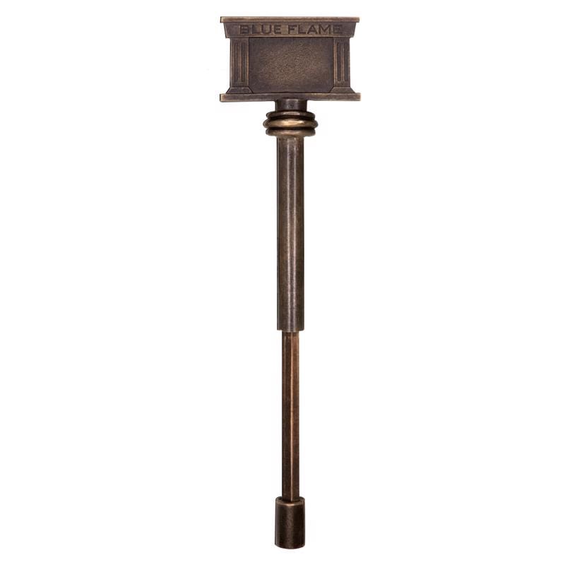 Blue Flame BF.EXP.KY.ABR Bronze Antique Brass Zinc Expandable Gas Valve Key
