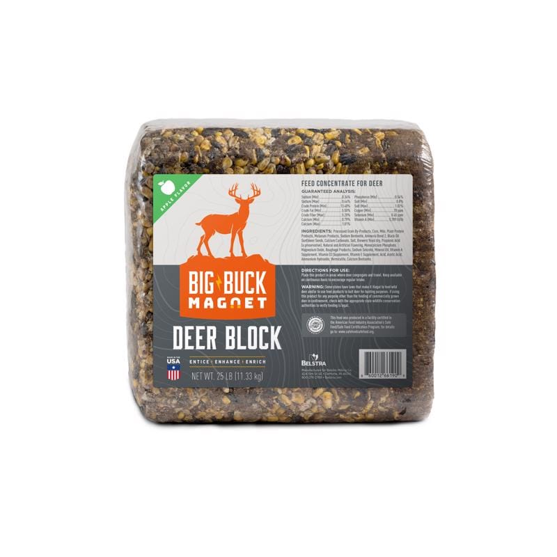 Big Buck Magnet 953075 Feed Block For Deer 25 lb