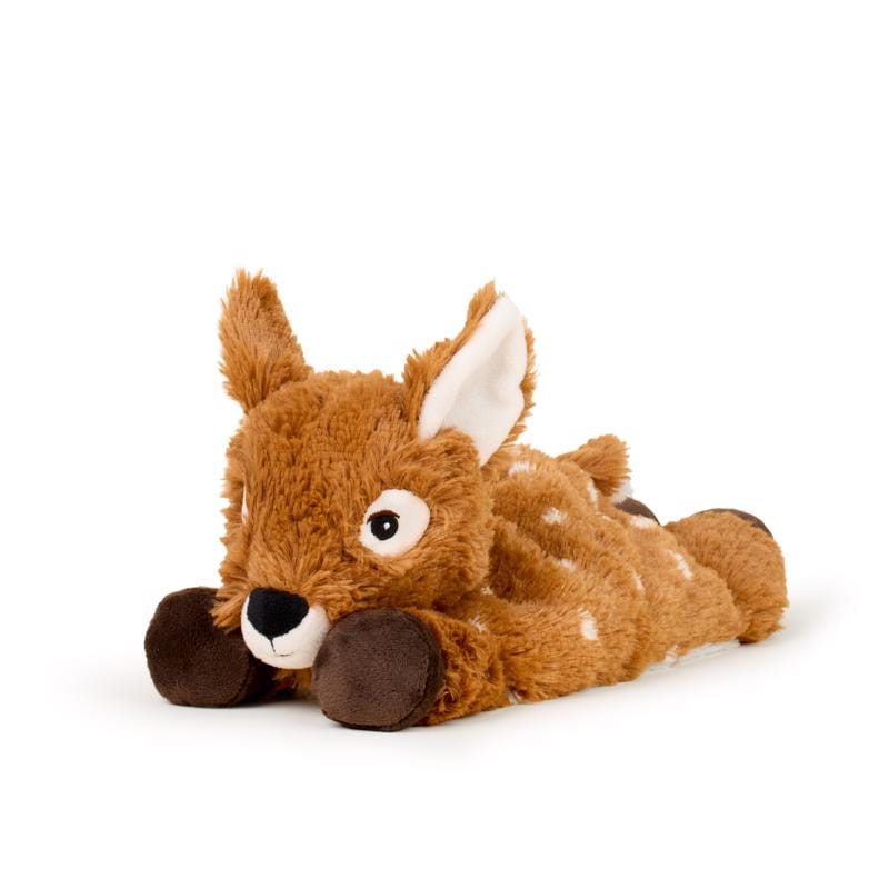 Warmies CP-DEER-LD Laying Down Deer Stuffed Animals Brown