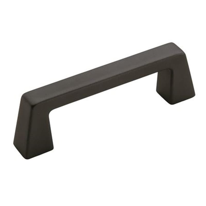 Amerock BP55275BBR Blackrock Collection Transitional Arch Cabinet Pull 3 in. Black Bronze Black 1 pk