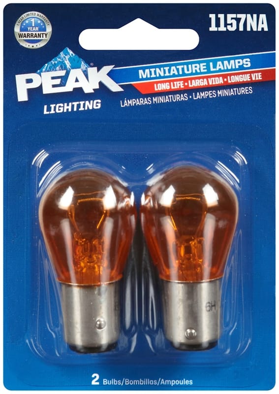 Peak 1157NALL-BPP Incandescent Parking/Stop/Tail/Turn Miniature Automotive Bulb 1157NA