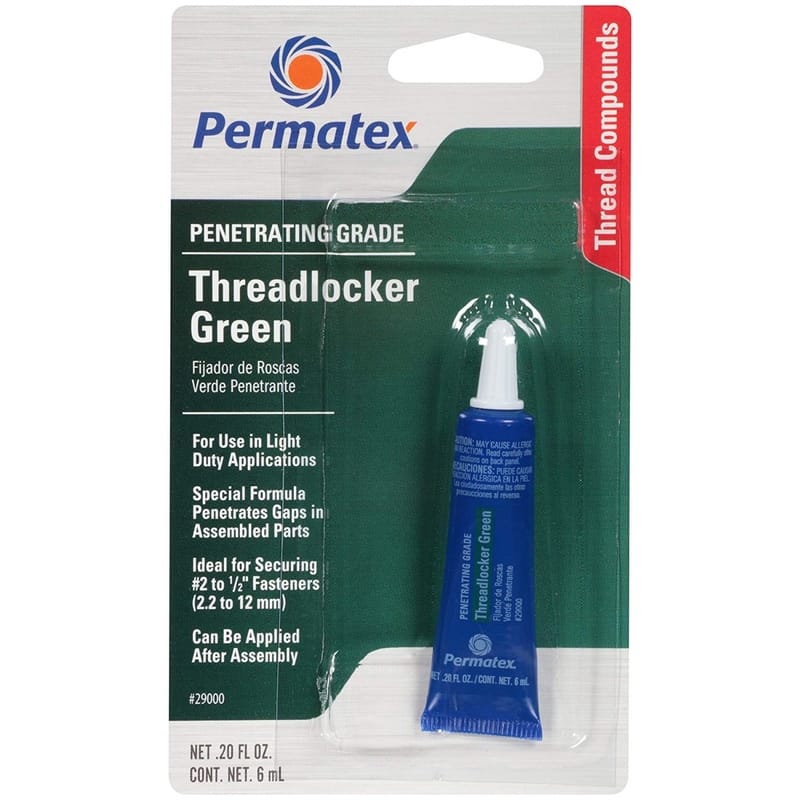 Permatex 29000 Green Threadlocker .2Oz