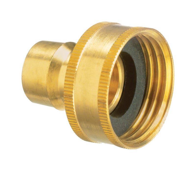 Plumb Pak PP850-19 Brass 3/4 in. D X 3/4 in. D Hose Connector 1 pk