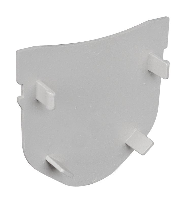 Fernco FSDP-EC StormDrain Plus 4-11/16 in. Gray Rectangle Plastic End Cap