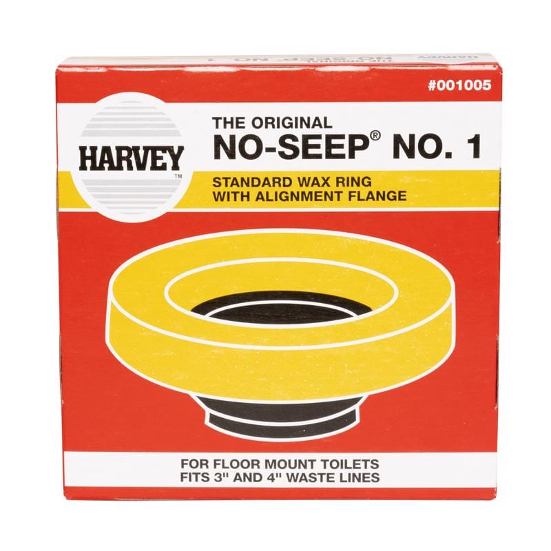 Harvey'S 1005-24 No-Seep Wax Ring Polyethylene/Wax For Water Closets to Flanges