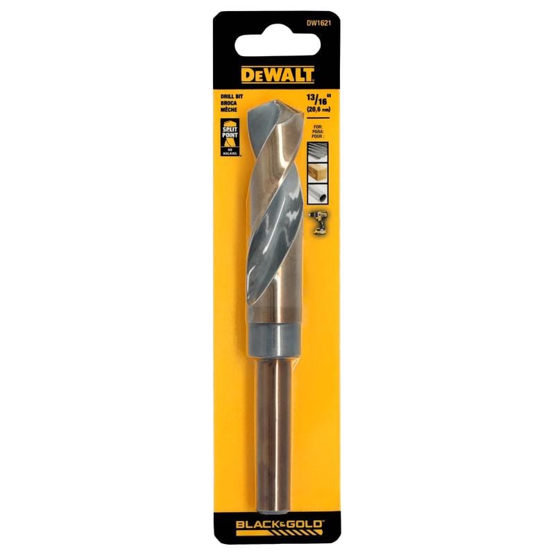 Dewalt DW1621 13/16 in. High Speed Steel Drill Bit 1 pc
