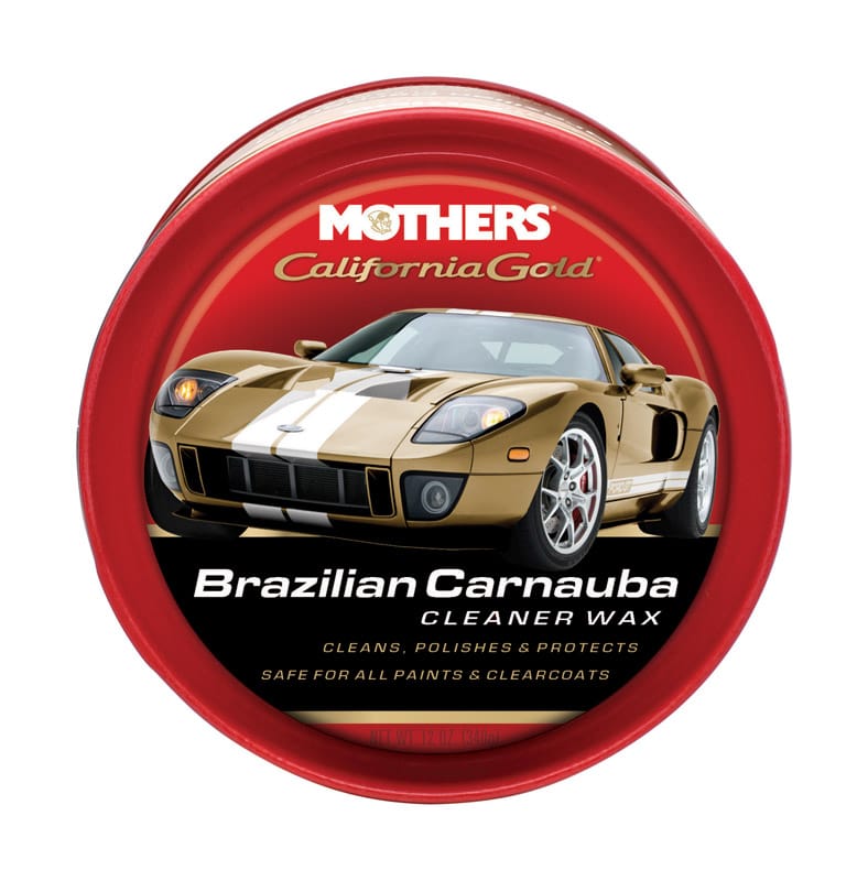 Mothers 05500 California Gold Auto Wax 12 oz