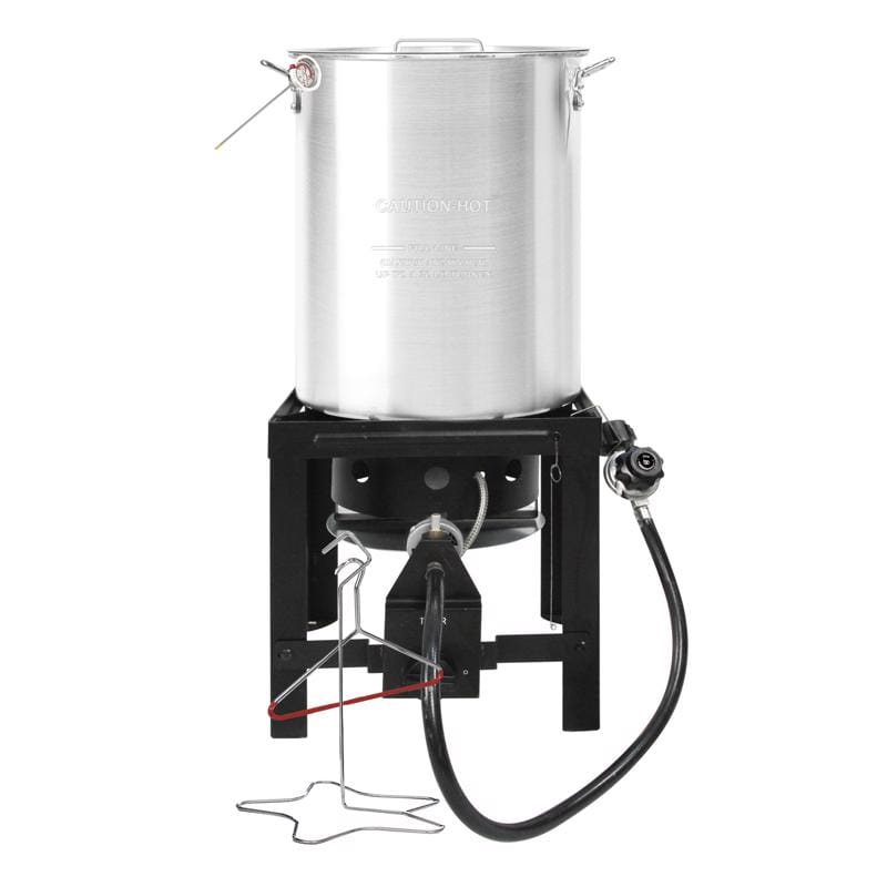 Bene Casa BC-58817 Aluminum Turkey Fryer 30 qt