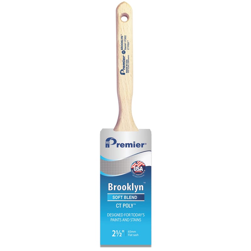 Premier 17302 Brooklyn 2-1/2 in. Soft Angle Paint Brush