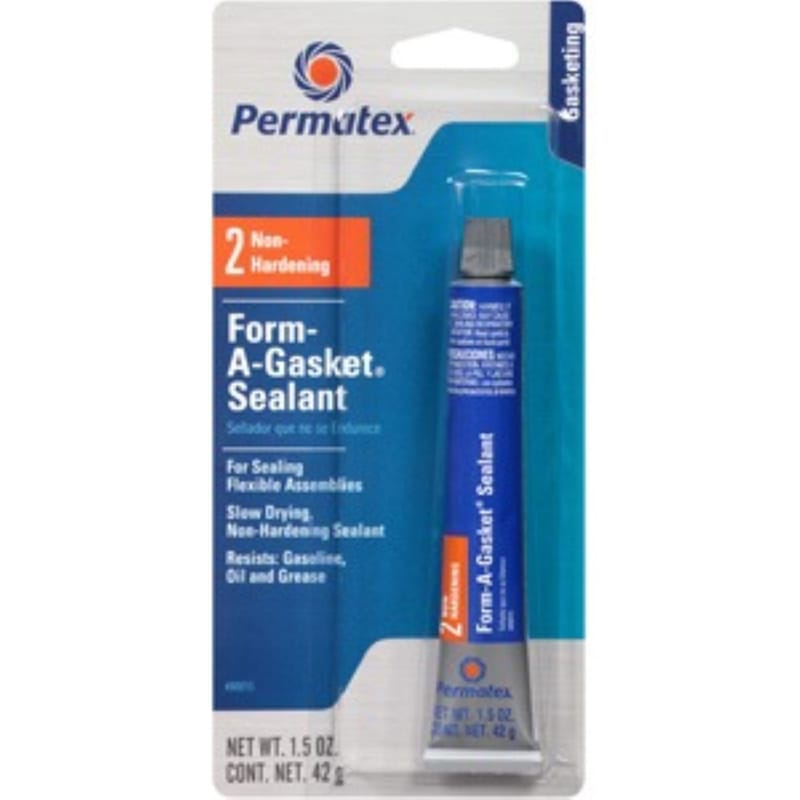 Permatex 80015 Form-A-Gasket Type-2 High Temperature Gasket Sealant 1.5 oz 1 pk