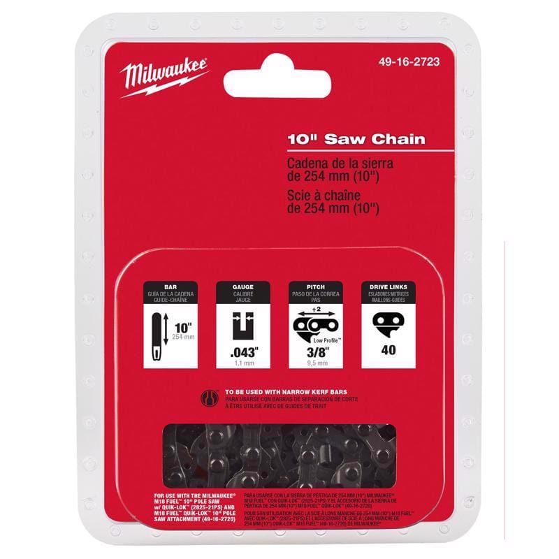Milwaukee 49-16-2723 10 Pole Saw Replacement Chain