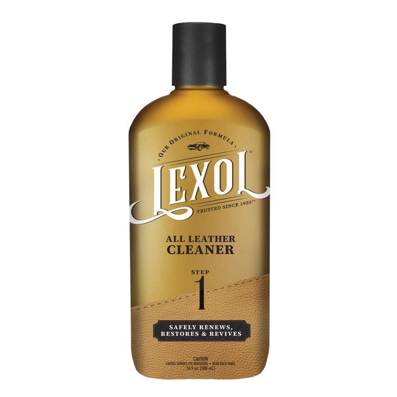 Lexol LXBCL16 Step 1 Leather Cleaner 16.9 oz Liquid