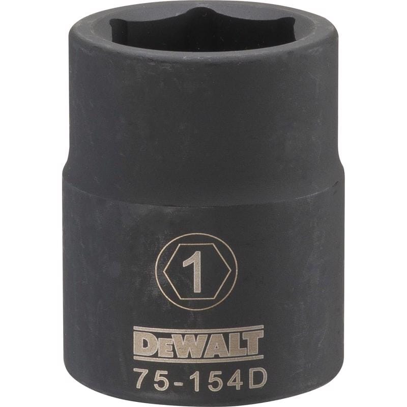 Dewalt DWMT75154OSP 1 in. X 3/4 in. drive SAE 6 Point Impact Socket 1 pc