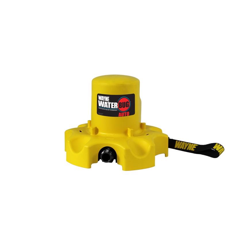 Wayne WWBA 1/4 HP 1900 gph Thermoplastic Automatic Bottom AC Utility Pump