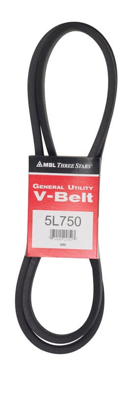 Mitsuboshi 5L750A FHP General Utility V-Belt 0.63 in. W X 75 in. L For Fractional Horsepower Motors