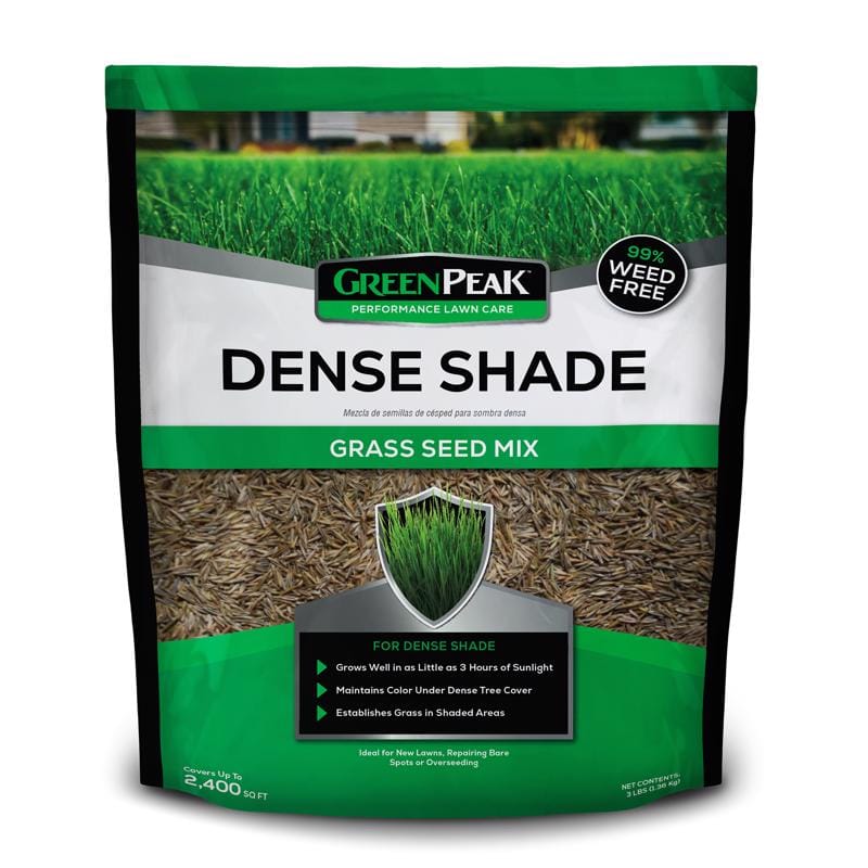 Greenpeak 25947 Mixed Dense Shade Grass Seed 3 lb