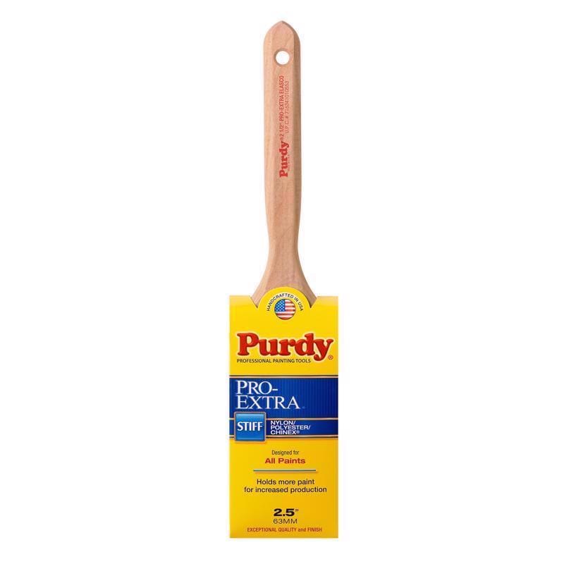 Purdy 144100725 Pro-Extra Elasco 2-1/2 in. Stiff Flat Trim Paint Brush
