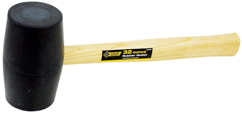 Steel Grip 2260099 Rubber Mallet 32 Oz